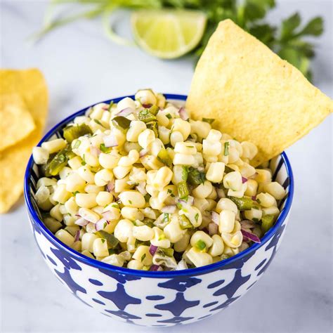 Roasted Chili Corn Salsa