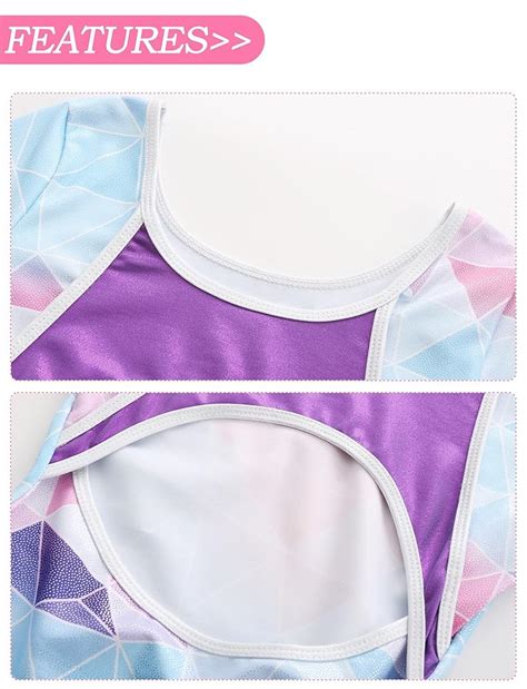 Childrens Dancewear Girls Dance Unitard - Long Sleeve Gymnastics ...