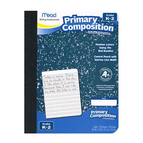 Image result for Primary Style Composition Book