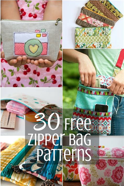 Free Zipper Bag Patterns – Sewing With Scraps