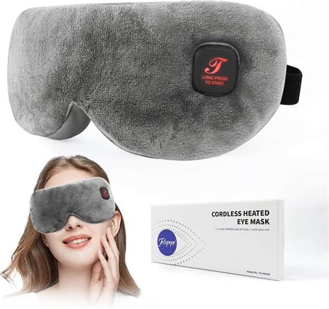 Amazon.com: Cordless Heated Eye Mask for Dry Eyes, Stye - Warm Compress ...