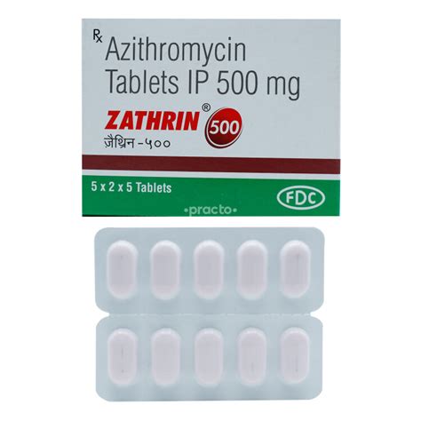 Zathrin 500 MG Tablet - Uses, Dosage, Side Effects, Price, Composition ...