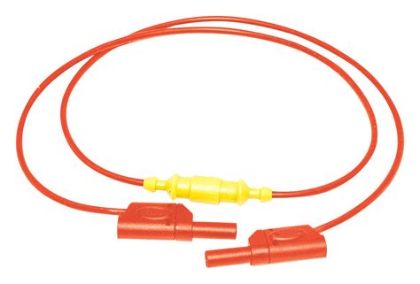 AI-000404-24-2 Mueller Electric, Banana Test Lead, 4mm Stackable Banana ...