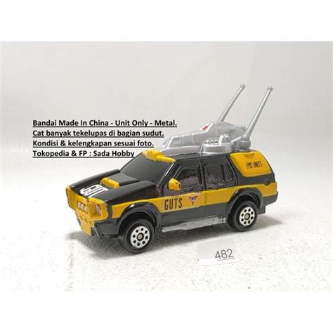 Jual Miniatur Diecast Bandai Machine Delamu Bandai Ultraman Tiga Guts ...