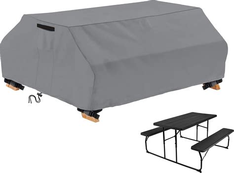 Amazon.com : AKEfit Waterproof Picnic Table Covers Heavy Duty Oxford ...