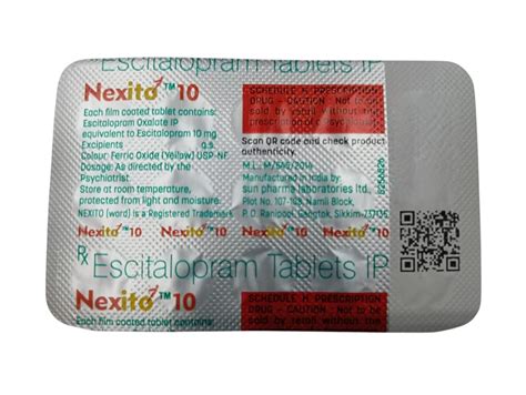 Nexito 10 - Strip of 15 Tablets : Amazon.in: Fashion