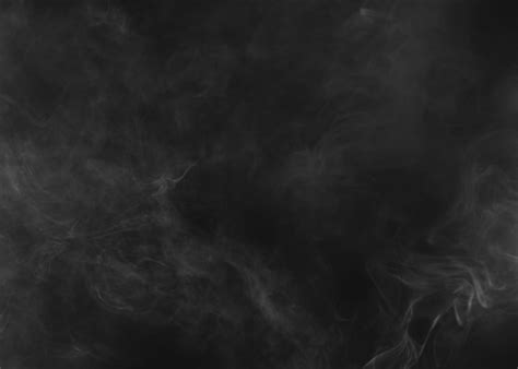 Smoke on black background | Premium Photo
