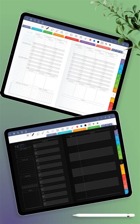 Digital planners for goodnotes ipad and android tablets – Artofit