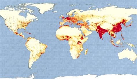 World Population Distribution Map 的图像结果