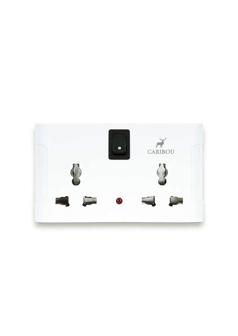 CARIBOU CBU-05 | 4 International Sockets | LED Indicator | Master ...