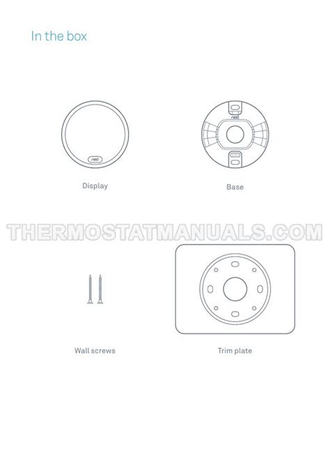 Nest Thermostat E Installation Guide
