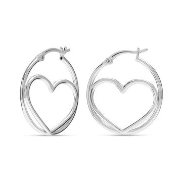 Buy Silver Hoop Earrings in Sterling for Everyday Style | TrueSilver