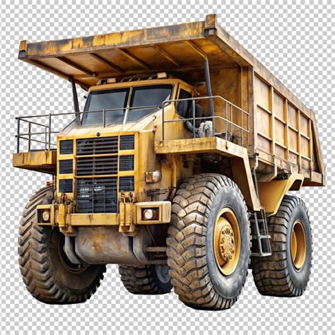 Ultra class haul truck dirty | Premium AI-generated PSD
