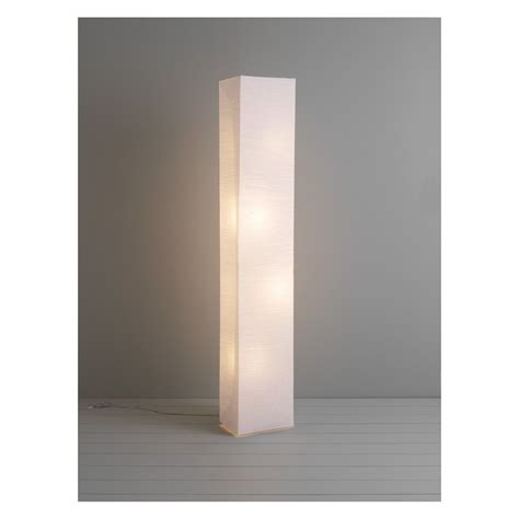 SQUARE PAPER White crinkled paper floor lamp | Paper floor lamp, Floor ...