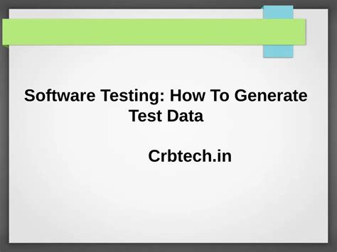Image result for Test Data in Software Testing