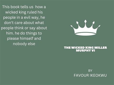 The wicked king miller murphy vi: The greatest king of all eBook ...