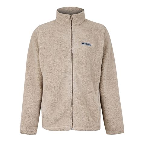 Columbia | Rugged Ridge™ III Full Zip Sherpa Fleece Jacket Mens | Full ...