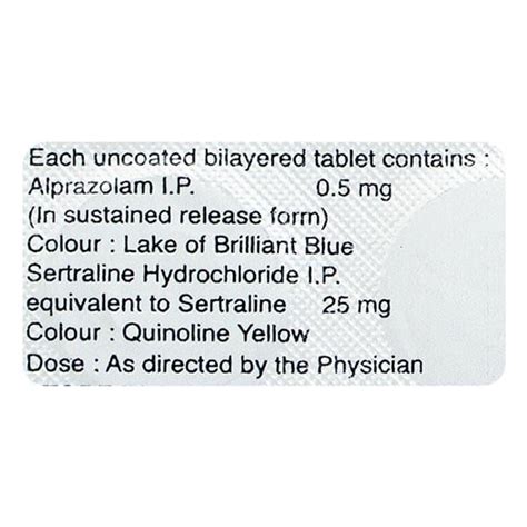 Alprax Plus Tablet 10'S - Global Surgicals