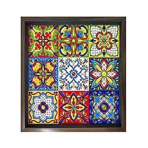 PAPER PLANE DESIGN Premium Square Serving Trays for Dinning Table, Home ...