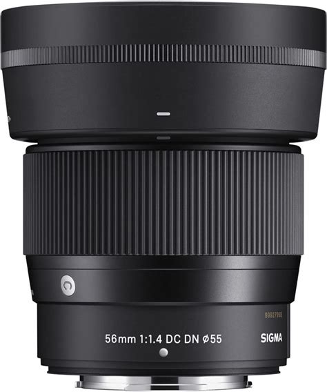 Sigma 56mm F/1.4 DC DN Contemporary Lens for E-Mount Mirrorless Cameras ...