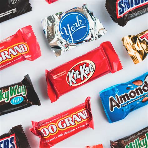 The 32 most popular chocolate & candy bars in USA - Cocoa & Heart