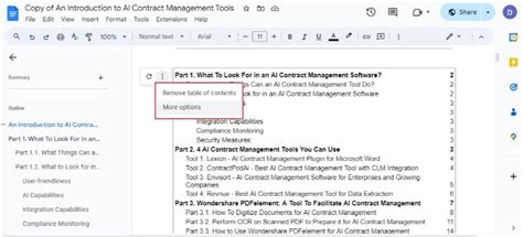 Navigating Word's Automated Table of Contents Feature: A Beginner's Guide