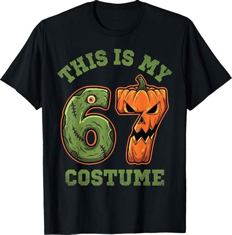 This is My Halloween 67 Costume Lazy Brainrot Meme Unisex T-Shirt | eBay