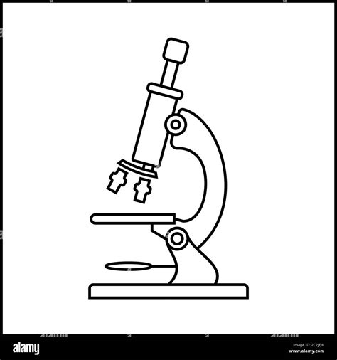 Microscope Clip Art Black And White