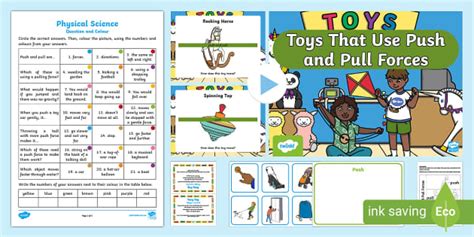 Push and Pull Activity Pack
