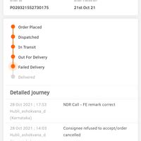 Delhivery — Without customer acknowledgement cancelled order I'd ...