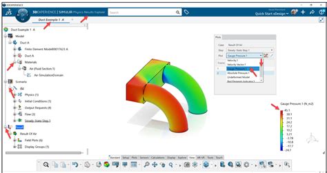 SolidWorks CFD Tutorial 的图像结果