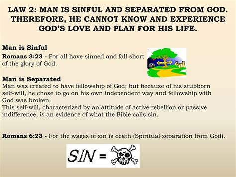 Four spiritual laws | PPTX