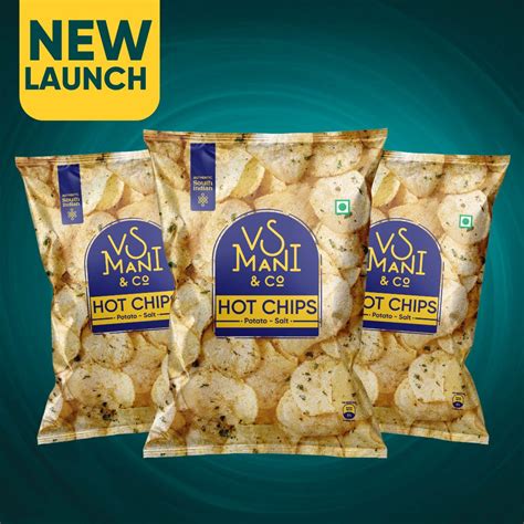 Best Potato Hot Chips in India by VS Mani & Co.