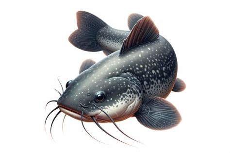 Premium Photo | Catfish fish isolated on solid white background ai ...