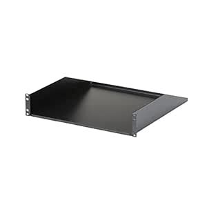 2U Rack Mount Cantilever Shelf - Heavy Duty Fixed Server Rack Cabinet ...