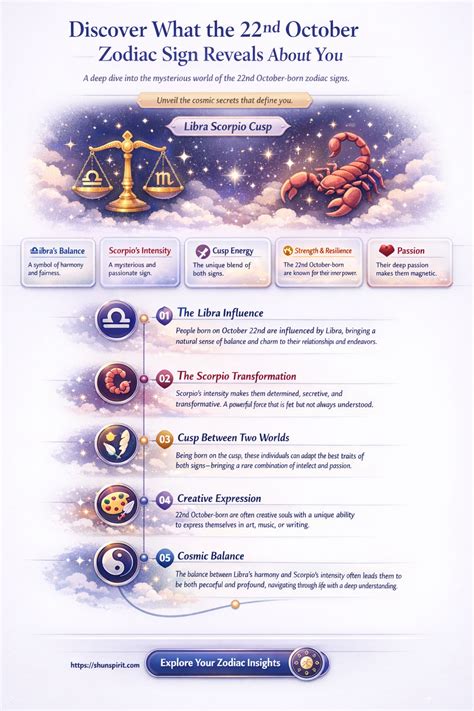 Discover What The 22Nd October Zodiac Sign Reveals About You | ShunSpirit
