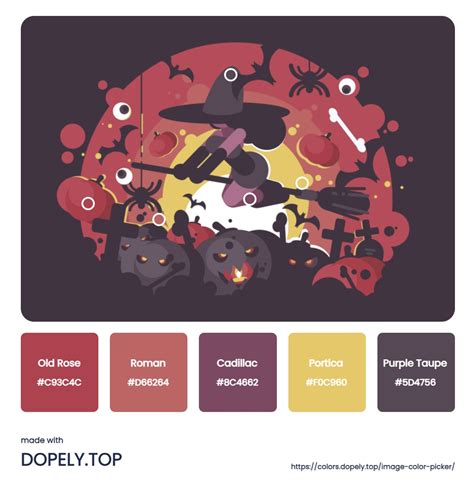 20 Halloween Color Palettes - Inspiration & Productivity for Everyone
