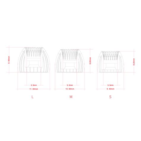 MOONDROP Spring Tips Silicone Eartips for IEM | Concept Kart
