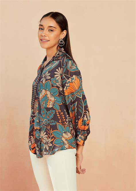 Floral Rush Top – Fresh Prints in Women’s Tops and Tunics | Seven DC