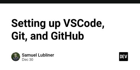 Image result for GitHub Vscode Tutorial