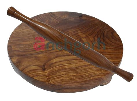 Buy Anchgorh Sheesham Wooden Chakla Belan Rolling Board Polpat Patla ...