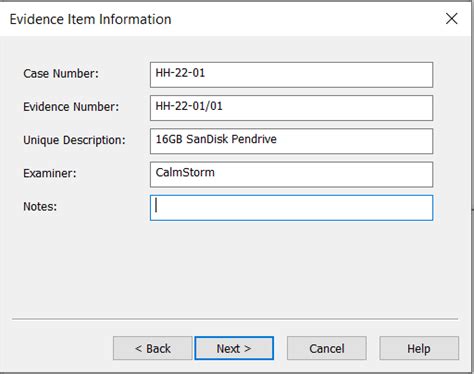 FTK Imager - Data Acquisition - Acquiring an Image | CyberWiki ...