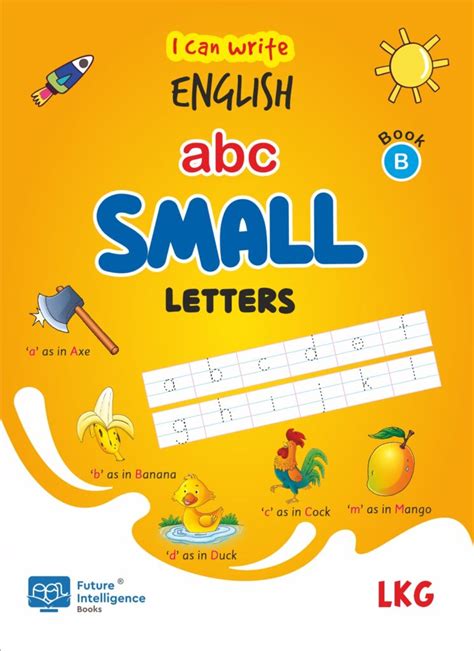LKG English Alphabet abc small Letter Copy Writing Book – Future ...