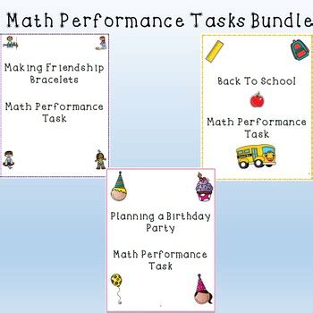 Image result for Math Performance Task