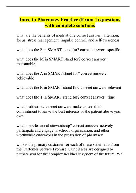 Image result for Basic Medication Exam Practice Questions