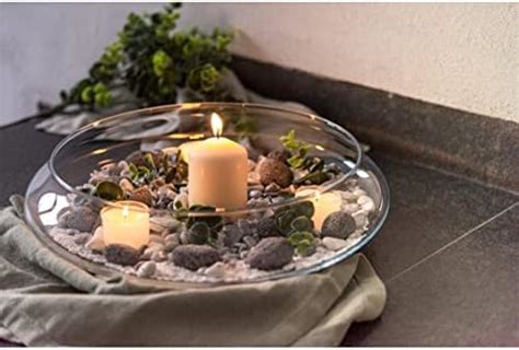 Buy BS AMOR Flower Glass Vase, Urli Bowl Terrarium Succulent Planter ...