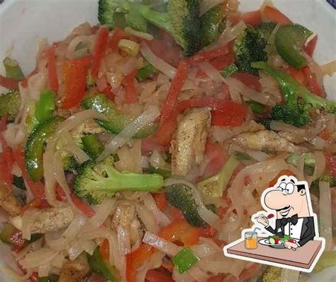 Menu at The Hippie Cafe, Agra