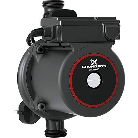 Grundfos Inline Pressure Booster Pump with Flow Switch UPA 120 (Black ...