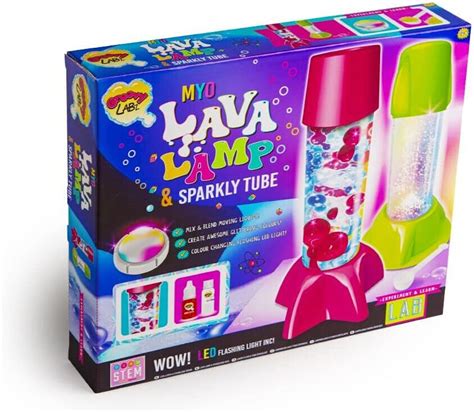 Make Your Own Lava Lamp & Sparkly Tube Kids Science Kit - Quickdraw ...