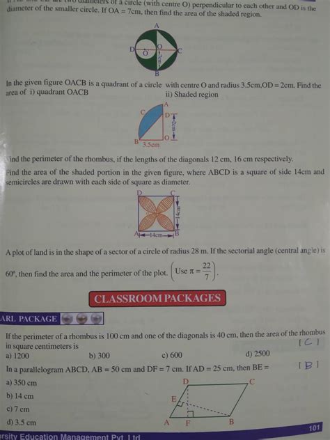 A plot of land is in the shape of a sector of a circle of radius 28 m ...